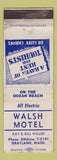 Matchbook Cover - Walsh Motel Grayland WA WEAR