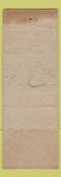 Matchbook Cover - National Carloading Corp WEAR