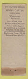 Matchbook Cover - Hotel Carter Cleveland OH WEAR