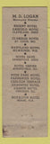 Matchbook Cover - Maryland Hotel Milwaukee WI