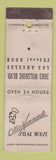 Matchbook Cover - Ollie Hammond's Steak House Los Angeles CA WEAR