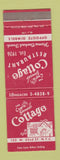 Matchbook Cover - Cup n Saucer Cottage Restaurant New York City