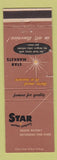 Matchbook Cover - Star Market Boston MA grocery WEAR