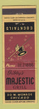 Matchbook Cover - Gibby's Majestic Grill Chicago IL