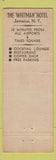 Matchbook Cover - The Whitman Jamaica LI NY