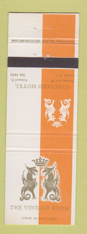 Matchbook Cover - Vineyard Motel Dunkirk NY