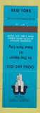 Matchbook Cover - Hotel Wellington New York City