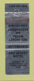 Matchbook Cover - Red Jacket Motel Elmira NY