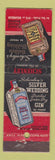 Matchbook Cover - Schenley Golden Wedding Whiskey Gin New York City