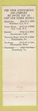 Matchbook Cover - The Taft Hotel New York City