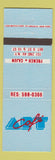 Matchbook Cover - Art Cafe New York City