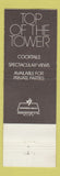 Matchbook Cover - Top of the Tower New York City WEAR