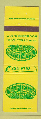 Matchbook Cover - Oldfield's Rochester NY