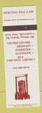 Matchbook Cover - Parc Ci Cafe Loudonville NY
