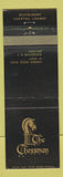 Matchbook Cover - The Chessman Rochester NY WEAR