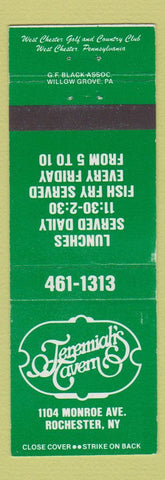 Matchbook Cover - Jeremiah's Tavern Rochester NY