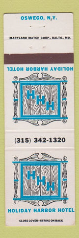 Matchbook Cover - Holiday Harbor Hotel Oswego NY