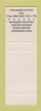 Matchbook Cover - Holiday Harbor Hotel Oswego NY