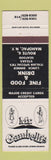 Matchbook Cover - Mr Gambelli's Restaurant Mahopac NY