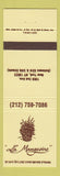 Matchbook Cover - La Mangeoire New York City