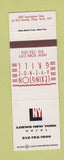 Matchbook Cover - Loews New York Hotel New York City