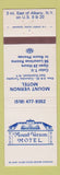 Matchbook Cover - Mount Vernon Motel Albany NY