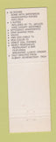 Matchbook Cover - Stardust Motor Inn Schenectady NY