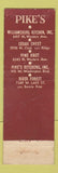 Matchbook Cover - Pike's Restaurant Chicago? WEAR