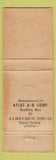 Matchbook Cover - Dwight D Eisenhower for President WEAR