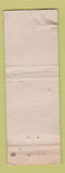 Matchbook Cover - Tommy Jones Street Bridge Commissioner Election WORN