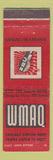 Matchbook Cover - WMAQ Radio Chicago IL