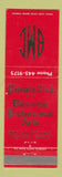 Matchbook Cover - Business Professional Arts Club Coconut Grove FL