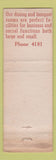 Matchbook Cover - Wi Ne Ma Hotel Klamath Falls OR WEAR
