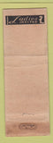 Matchbook Cover - C&D Club Chicago IL ARROW WORN