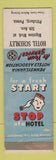 Matchbook Cover - Hotel Schenley Pittsburgh PA WEAR