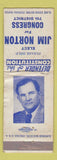 Matchbook Cover - Jim Norton For Congress Election WORN TX