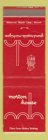Matchbook Cover - Morton House Grand Rapids MI
