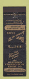 Matchbook Cover - Hartford Connecticut Trust CT