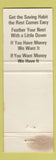 Matchbook Cover - Missouri Pacific Employees Credit Union Kingsville MO WORN