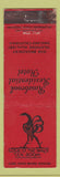 Matchbook Cover - Cock o the Walk Tea Room Rosebrook Hotel Oakland CA WEAR