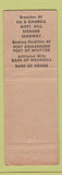 Matchbook Cover - National Bank of Anchorage AK
