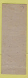 Matchbook Cover - D Hale Brake for State Treasurer  WEAR