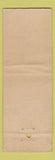 Matchbook Cover - Chris Thomas' Green Terrace Annville PA WEAR