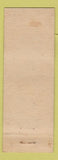 Matchbook Cover - Gray's Super Service oil gas Peru IL ARROW STAMPED