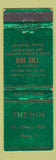 Matchbook Cover - The Inn Mount Gilead OH WEAR