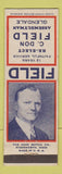 Matchbook Cover - C Don Field Assemblyman Election Glendale CA?