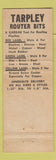 Matchbook Cover - Trapley Router Bits Cleveland OH
