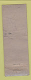 Matchbook Cover - The Rail Restaurant Albany NY WORN