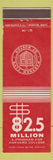 Matchbook Cover - Harvard Club of Boston MA