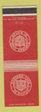 Matchbook Cover - Harvard Club of Boston MA